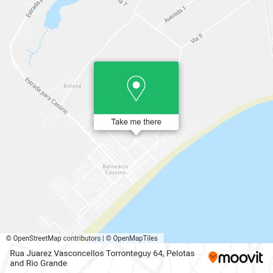 Rua Juarez Vasconcellos Torronteguy 64 map