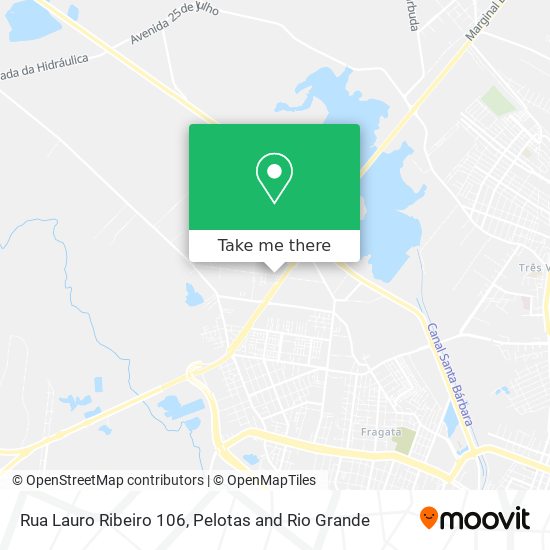 Rua Lauro Ribeiro 106 map
