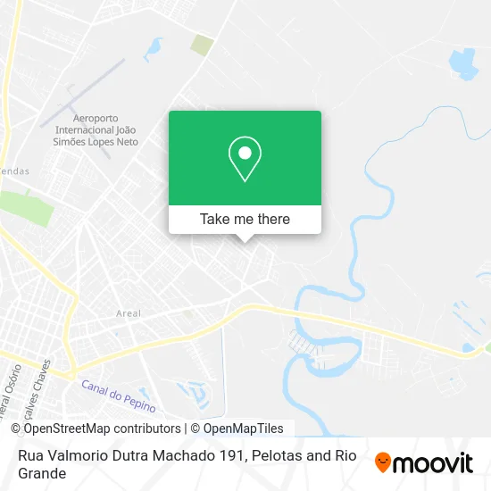 Rua Valmorio Dutra Machado 191 map