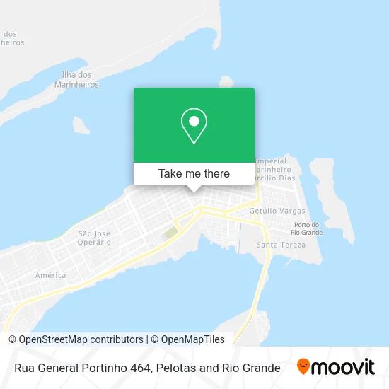 Rua General Portinho 464 map