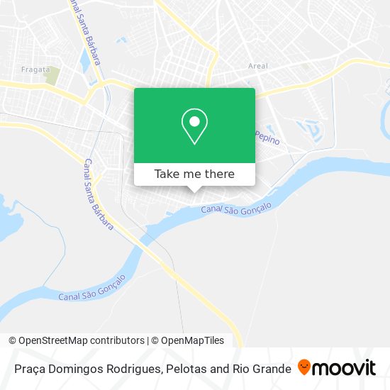 Mapa Praça Domingos Rodrigues