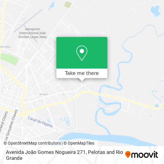 Avenida João Gomes Nogueira 271 map