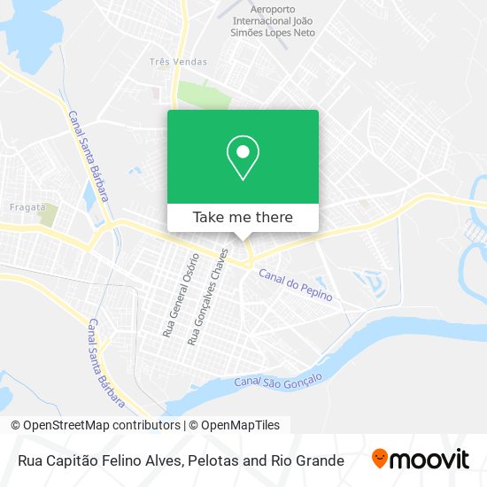 Rua Capitão Felino Alves map
