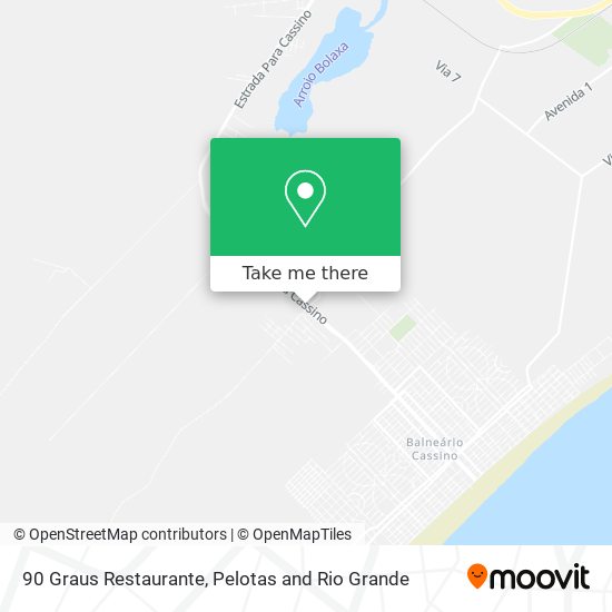 90 Graus Restaurante map