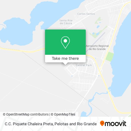 Mapa C.C. Piquete Chaleira Preta