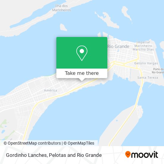 Gordinho Lanches map
