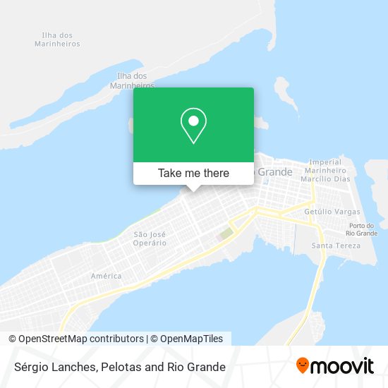 Sérgio Lanches map