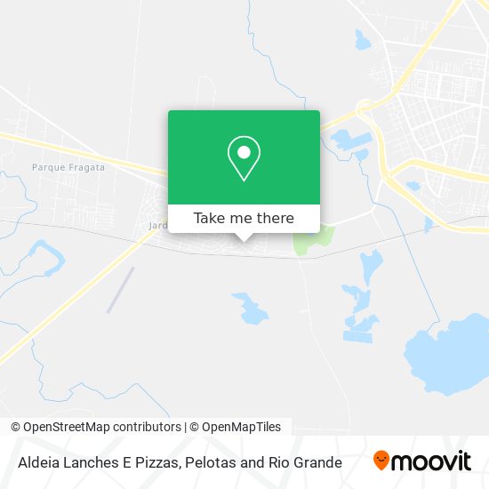 Aldeia Lanches E Pizzas map