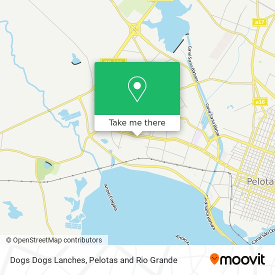 Dogs Dogs Lanches map