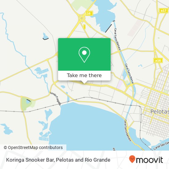 Koringa Snooker Bar map