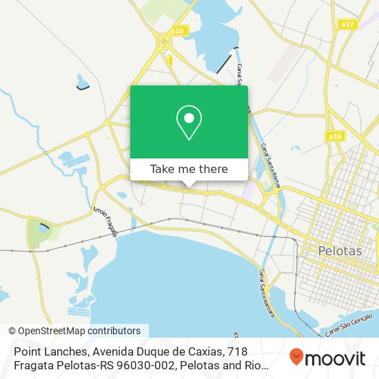 Point Lanches, Avenida Duque de Caxias, 718 Fragata Pelotas-RS 96030-002 map