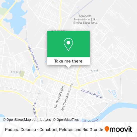 Padaria Colosso - Cohabpel map