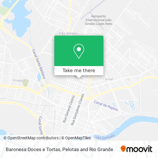 Baronesa Doces e Tortas map