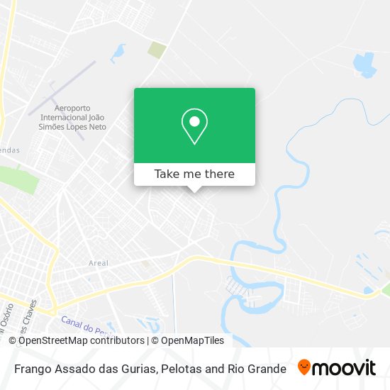 Mapa Frango Assado das Gurias