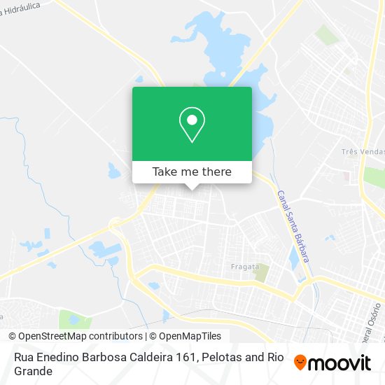 Mapa Rua Enedino Barbosa Caldeira 161