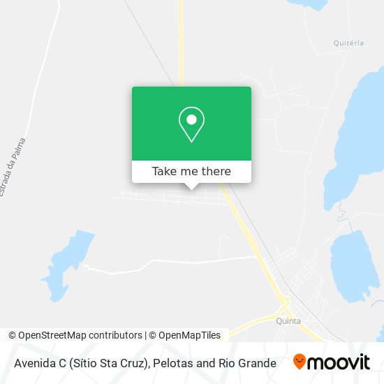 Avenida C (Sítio Sta Cruz) map