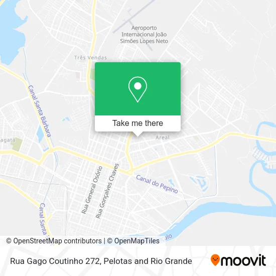 Rua Gago Coutinho 272 map