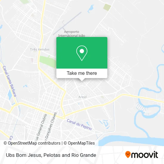 Ubs Bom Jesus map
