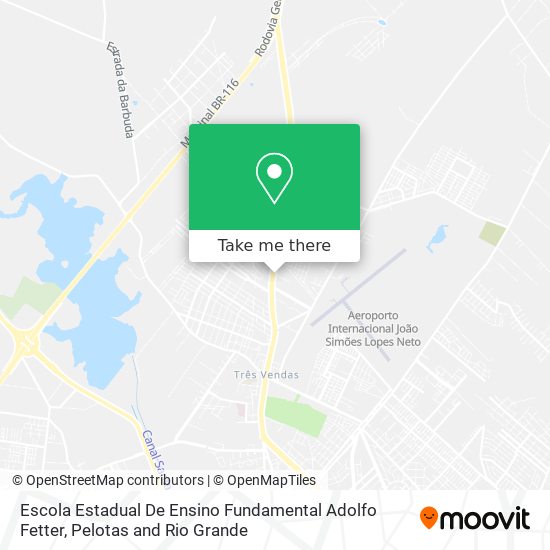 Escola Estadual De Ensino Fundamental Adolfo Fetter map