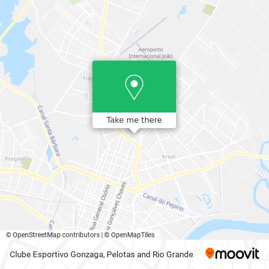 Mapa Clube Esportivo Gonzaga