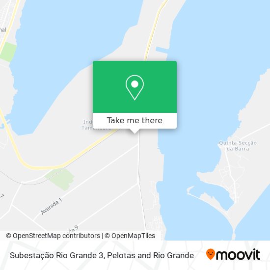 Subestação Rio Grande 3 map