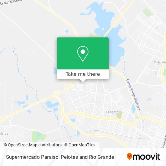 Supermercado Paraiso map