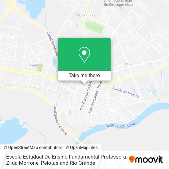 Escola Estadual De Ensino Fundamental Professora Zilda Morrone map