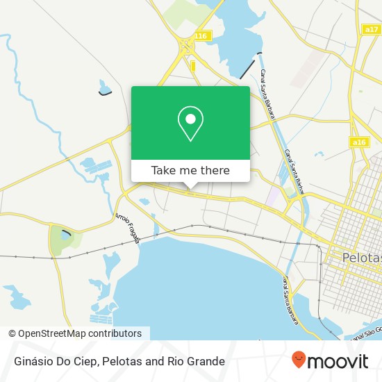 Ginásio Do Ciep map