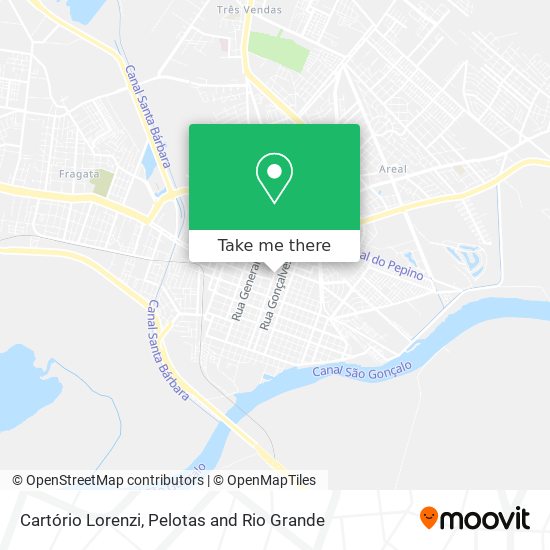 Cartório Lorenzi map