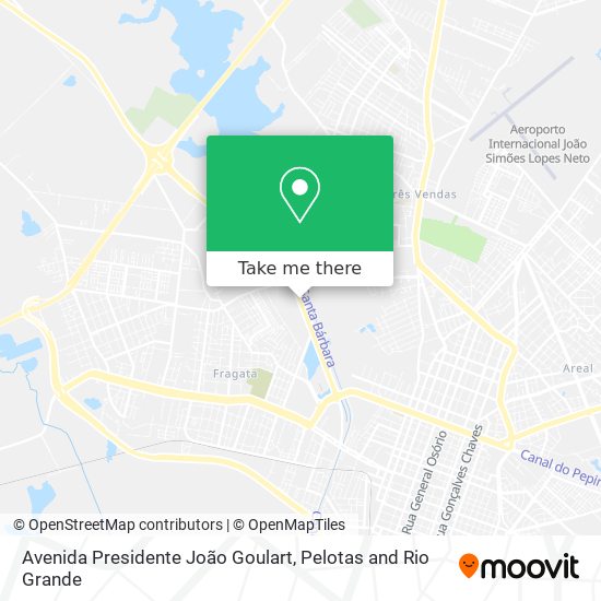 Avenida Presidente João Goulart map
