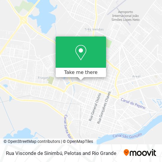Rua Visconde de Sinimbú map