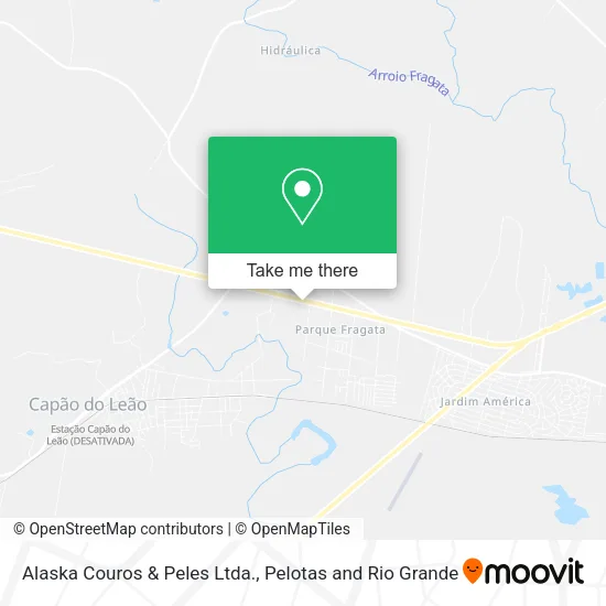 Alaska Couros & Peles Ltda. map