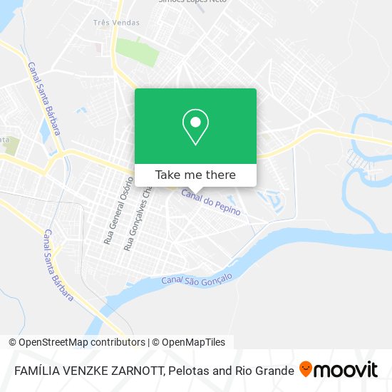 FAMÍLIA VENZKE ZARNOTT map