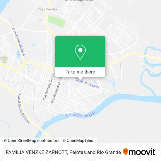 FAMÍLIA VENZKE ZARNOTT map