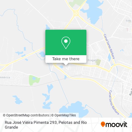 Mapa Rua José Viêira Pimenta 293