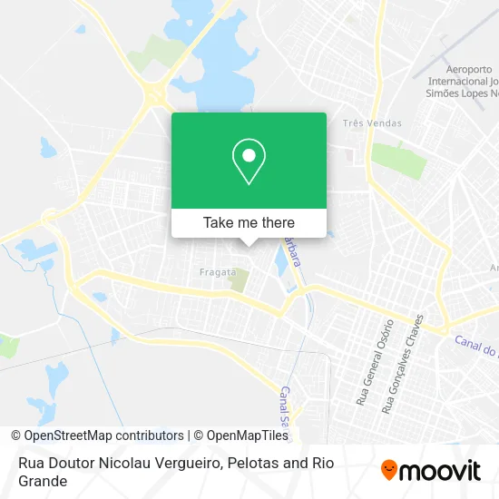Rua Doutor Nicolau Vergueiro map