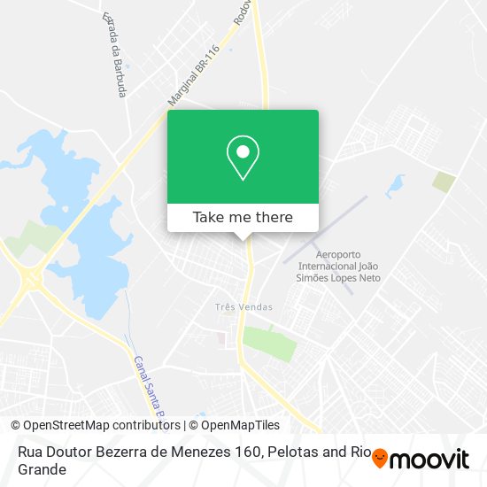 Mapa Rua Doutor Bezerra de Menezes 160