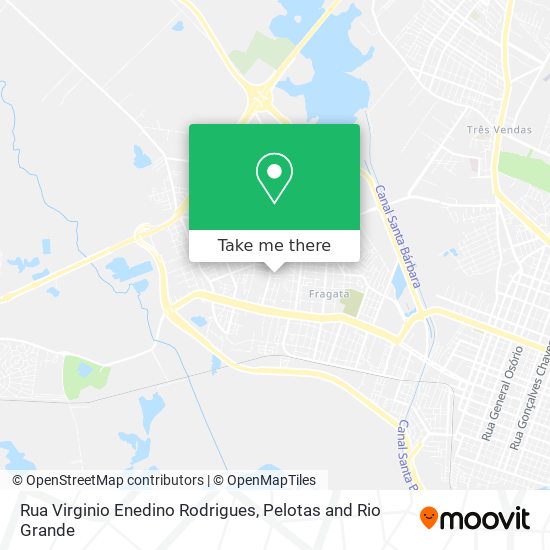 Mapa Rua Virginio Enedino Rodrigues