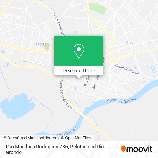 Mapa Rua Manduca Rodrigues 786