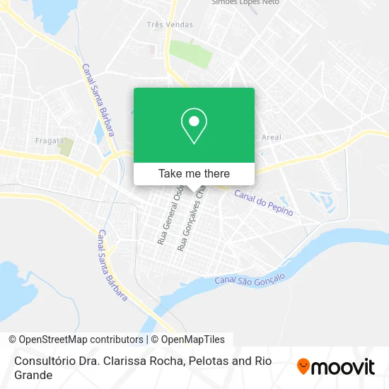 Consultório Dra. Clarissa Rocha map
