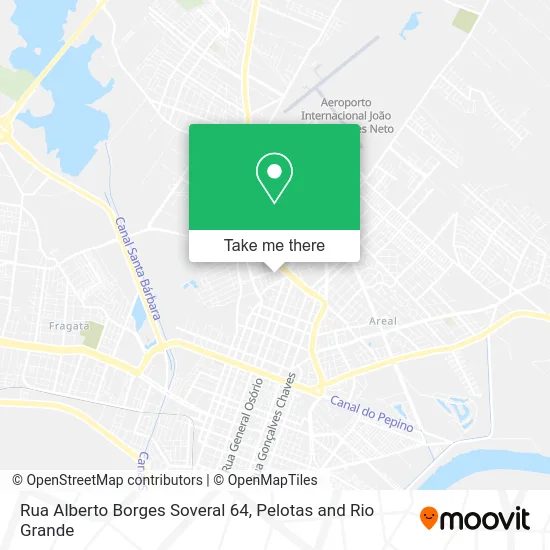 Rua Alberto Borges Soveral 64 map