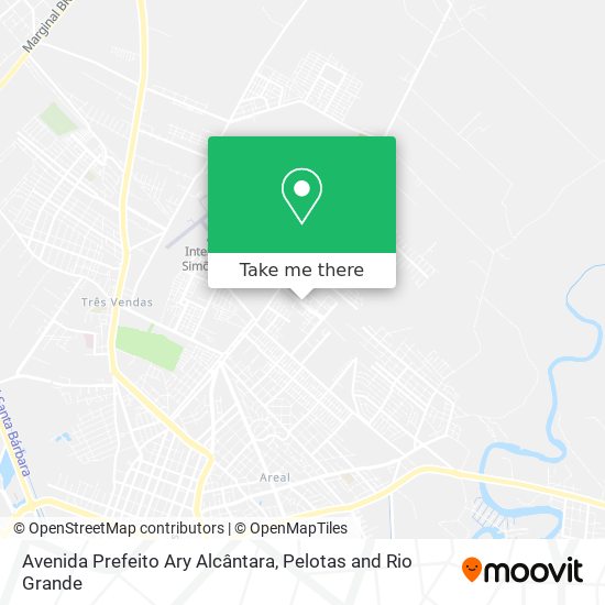 Mapa Avenida Prefeito Ary Alcântara