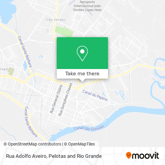 Mapa Rua Adolfo Aveiro