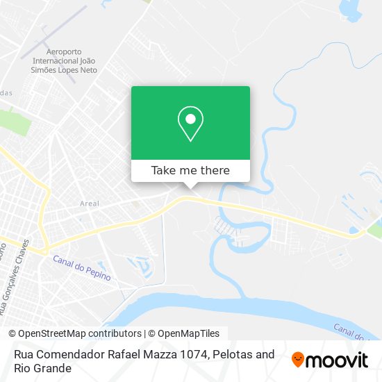 Mapa Rua Comendador Rafael Mazza 1074