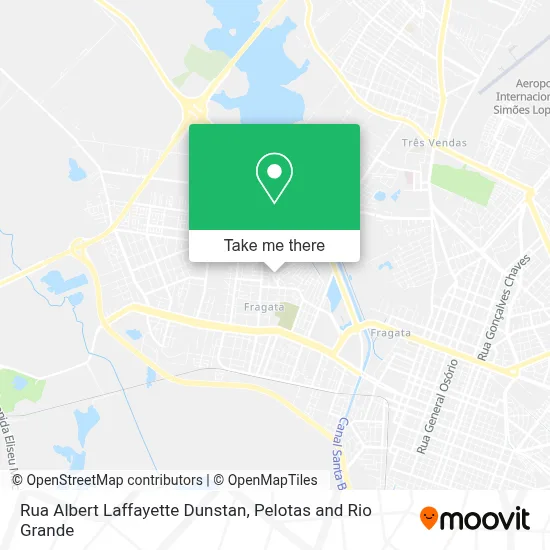 Rua Albert Laffayette Dunstan map