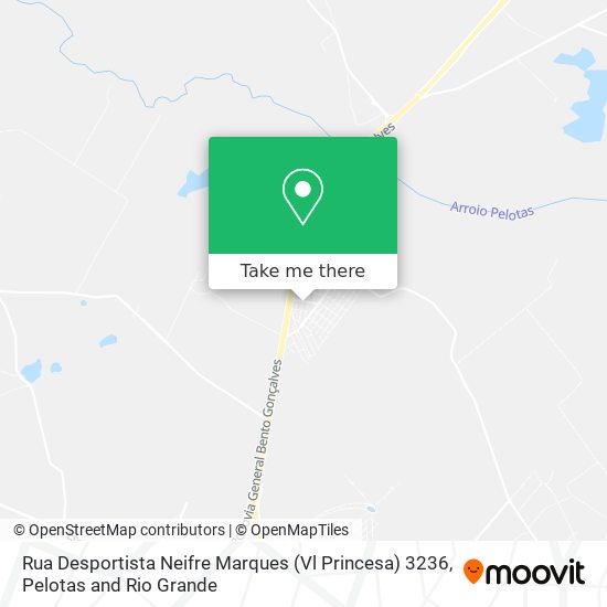 Mapa Rua Desportista Neifre Marques (Vl Princesa) 3236