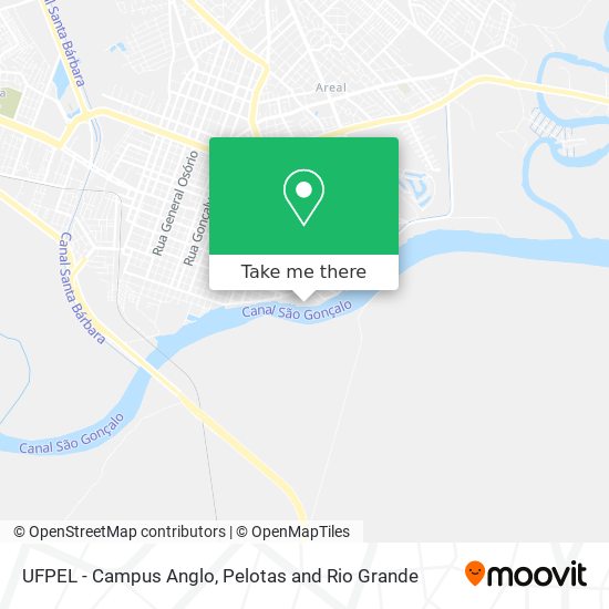 UFPEL - Campus Anglo map