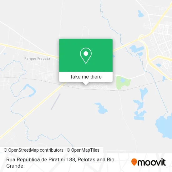 Rua República de Piratini 188 map