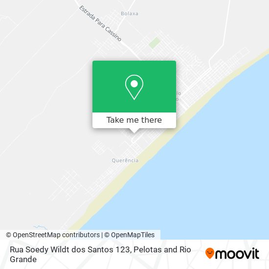 Rua Soedy Wildt dos Santos 123 map