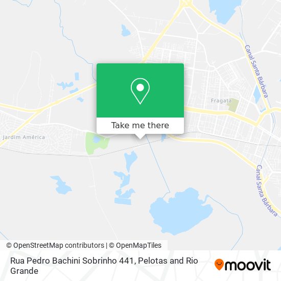 Rua Pedro Bachini Sobrinho 441 map